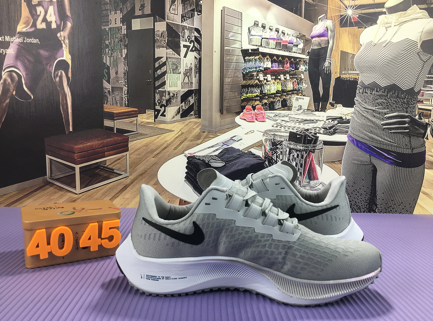 2020 Nike Air Zoom Pegasus 37 Grey Black Running Shoes - Click Image to Close